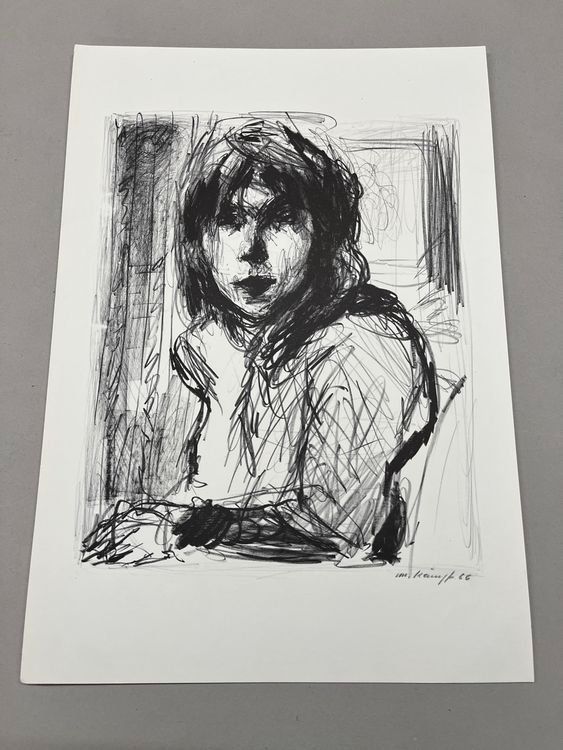 Arts picturaux & lithographies: Max Kämpf 1966   LITHOGRAPHIE SIGNIERT – D'occasion à Gersau par grafik-kunst 1