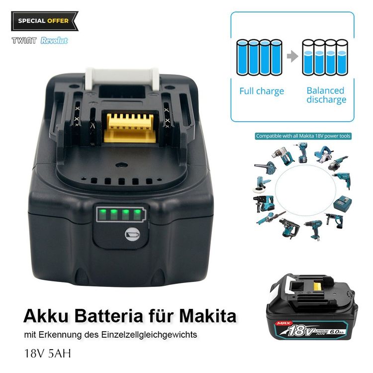 Akku-Schneefräse Für Makita 18V Batterie, 13 Zoll Faltbare Elektrische Schneefräse,600W