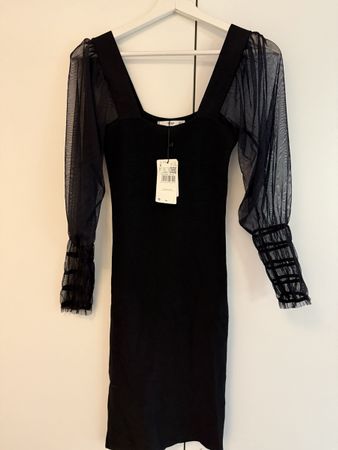 Schickes Mango Kleid, schwarz, Gr. S, neu!