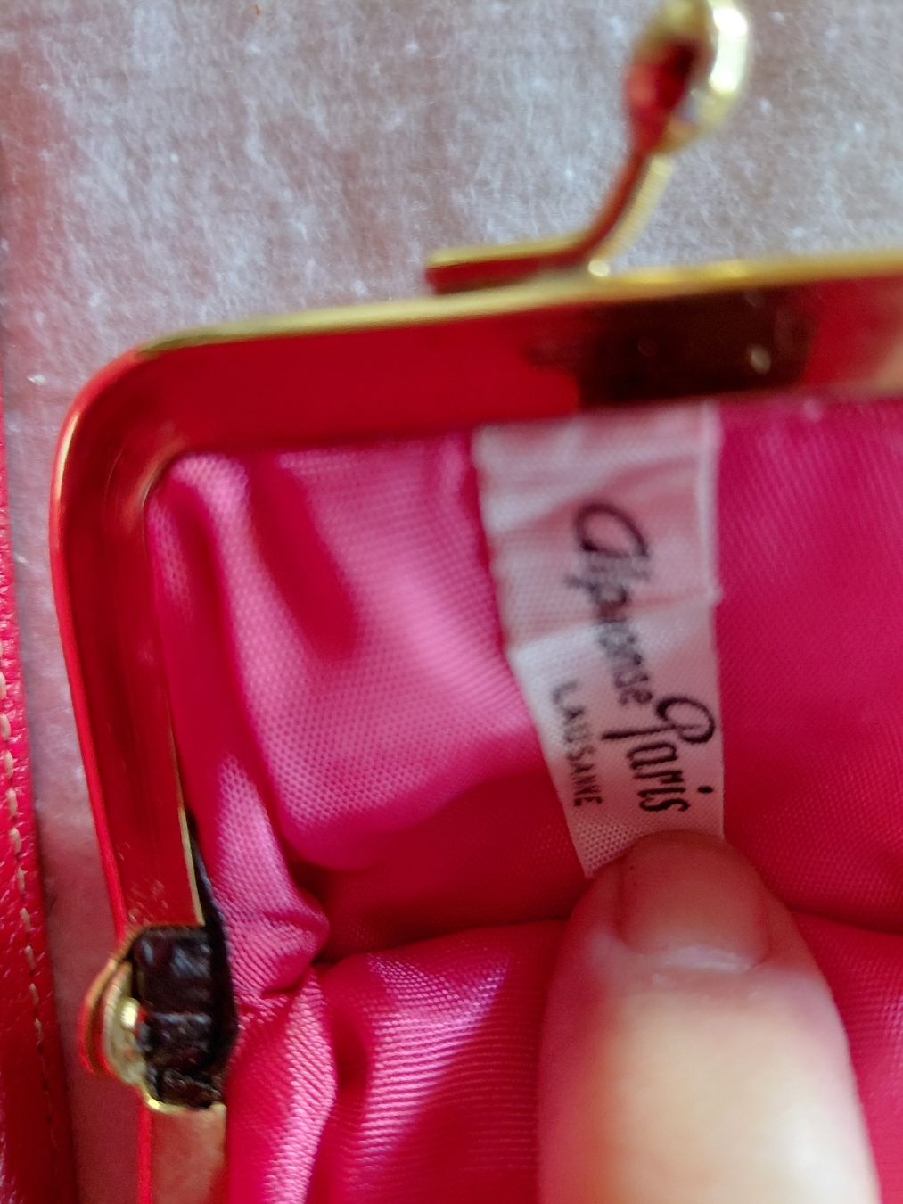 Brieftaschen:   ALPHONSE.. Paris..Lausanne  – Neu (gemäss Beschreibung) aus Veyras von yonel78 1