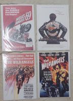 Moto affichettes film USA, lot de 28