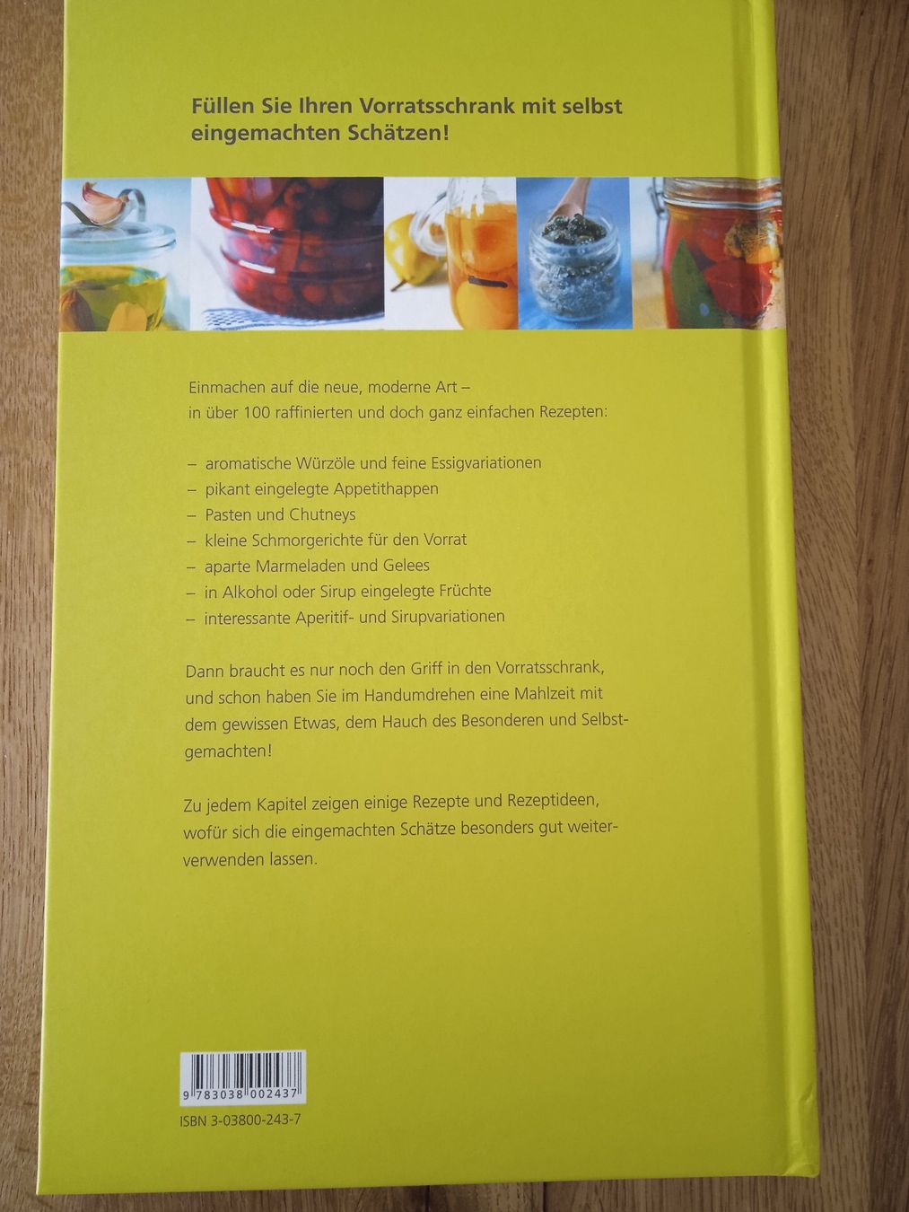 Bücher: Einmachen – Gebraucht aus Rothrist von MaSa82 1