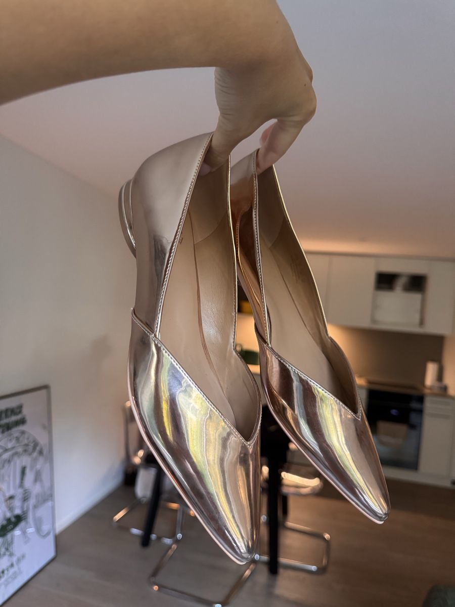 Scarpe da donna: Neutralizer Rose Gold Pointed Ballet Flat – Nuovo (secondo la descrizione) da Zürich venduto da ari_cr2f 4