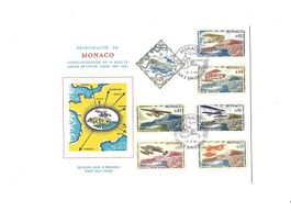 Monaco Env. FDC 13.06.61 Rétrospective automobile