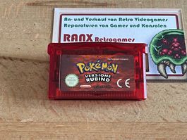 Pokemon Pokémon Rubino, ITA, original, Game Boy Advance GBA