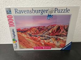 Neu - Ravensburger - Puzzle 1000 Regenbogenberge China