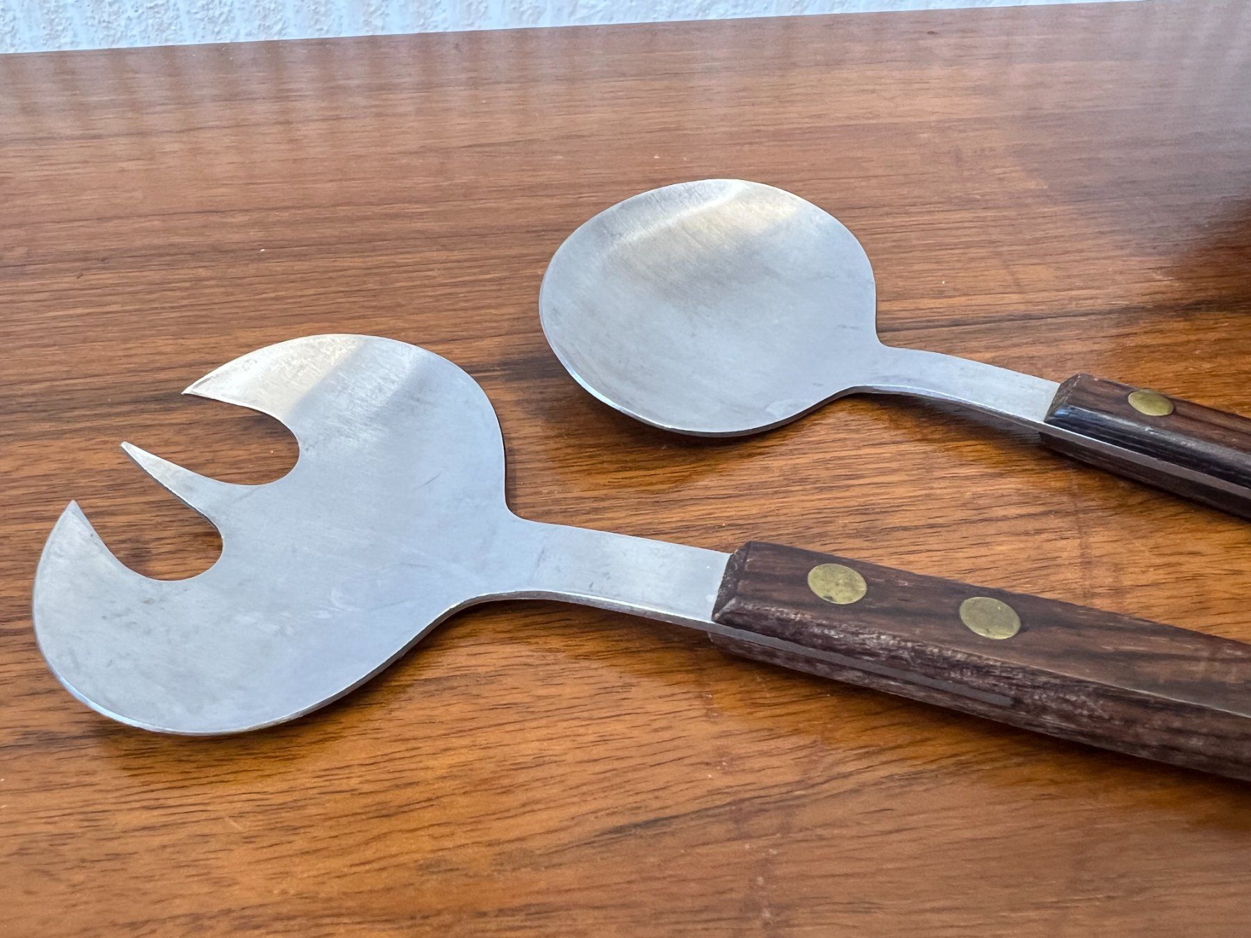 Set di posate: Vintage, 60er Salatabesteck – Usato da Walzenhausen venduto da stilvollwohnen 7