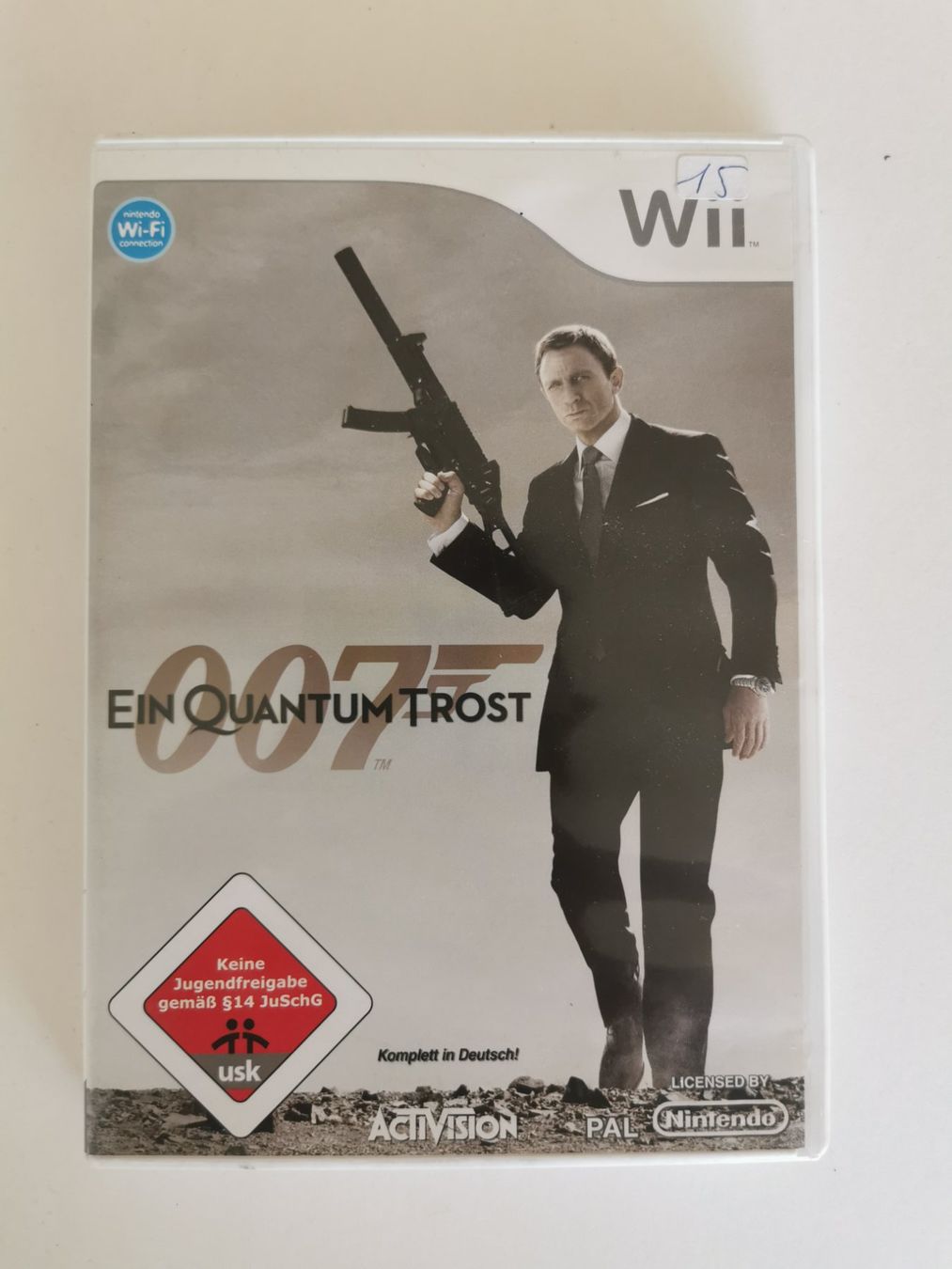 Spiele: Wii - James Bond: 007 ein Quantum Trost – Gebraucht aus Lenzburg von eyworld