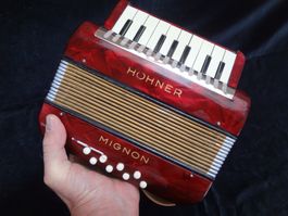Accordéon Hohner Mignon I - Remis à neuf +  housse Réf 01