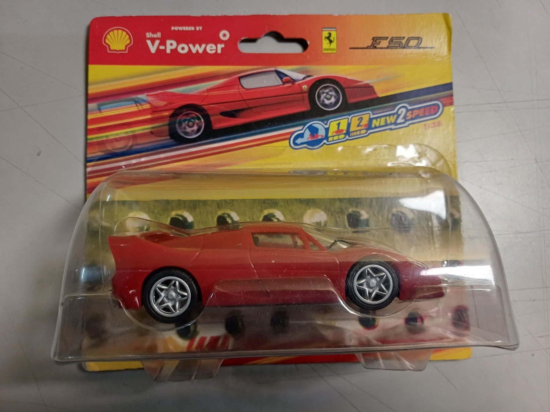 Shell Modellini d'auto: FERRARI-Sammlung 2006, Shell 1:38 – Nuovo e nell'imballaggio originale da Lommiswil venduto da Upa 1