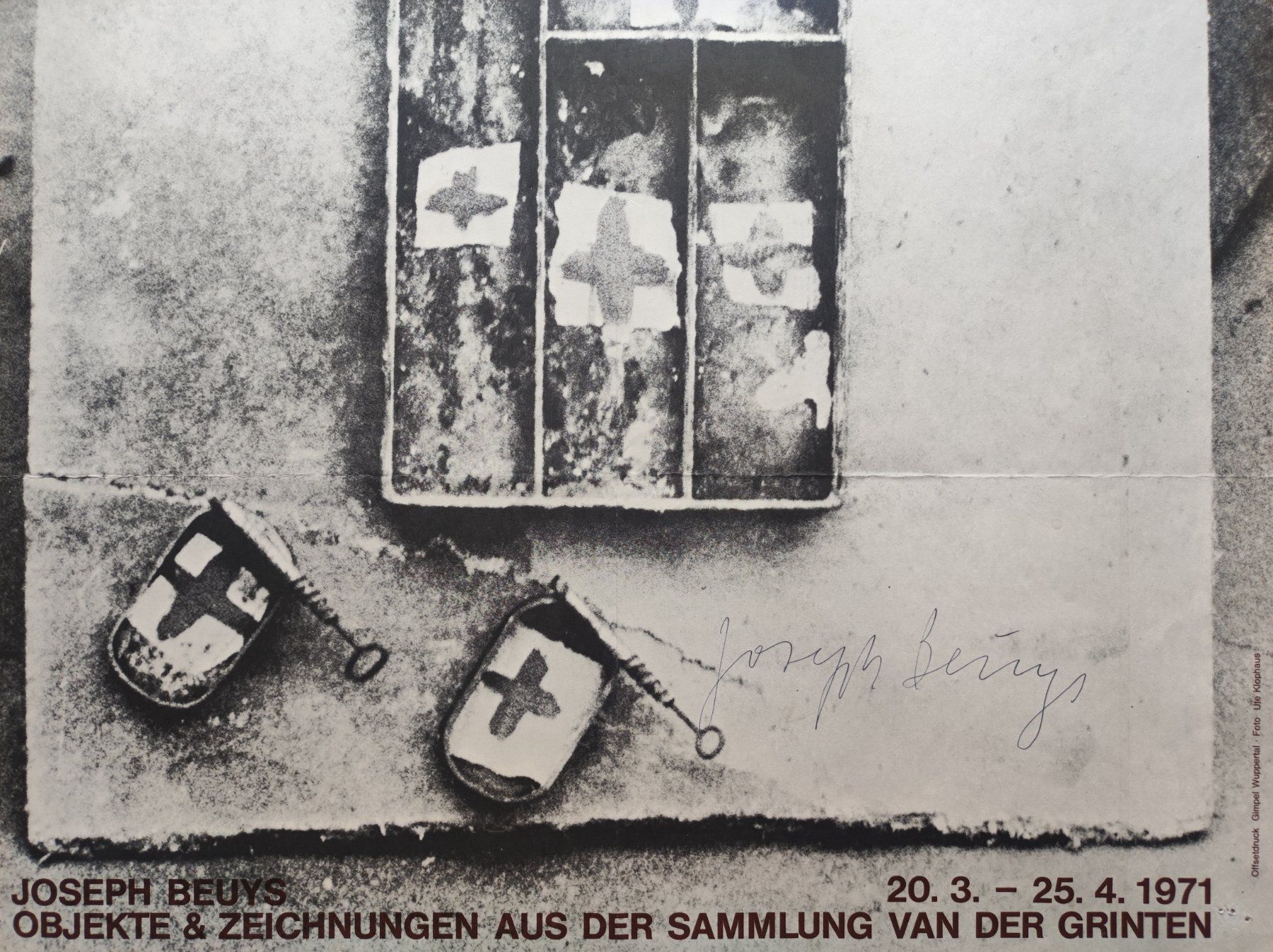 Foto & Immagini: JOSEPH BEUYS - ORIGINAL-PLAKAT - SIGNIERT – Usato da Goldach venduto da Gaip 3