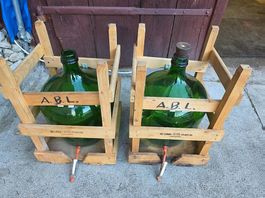 Standflasche 25l Glasballon Flasche für Most etc.