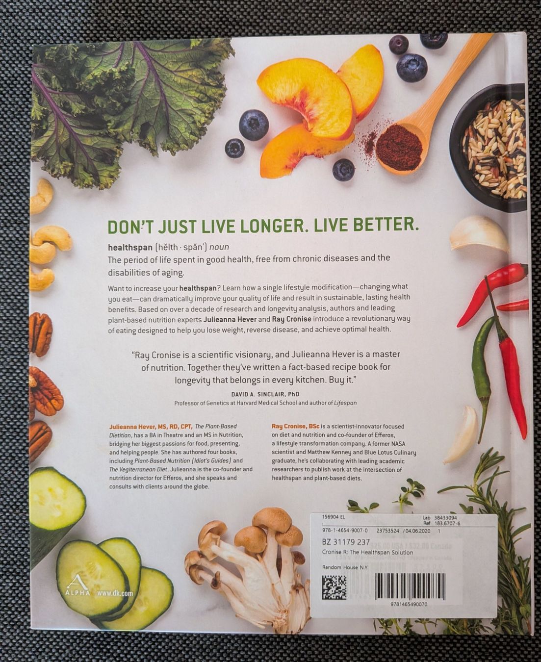 Bücher: Buch The Healthspan Solution – Gebraucht aus Illnau von DuffyB 1