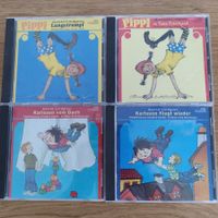 Astrid Lindgren Hörbücher (Pippi und Karlsson) 4 CDs