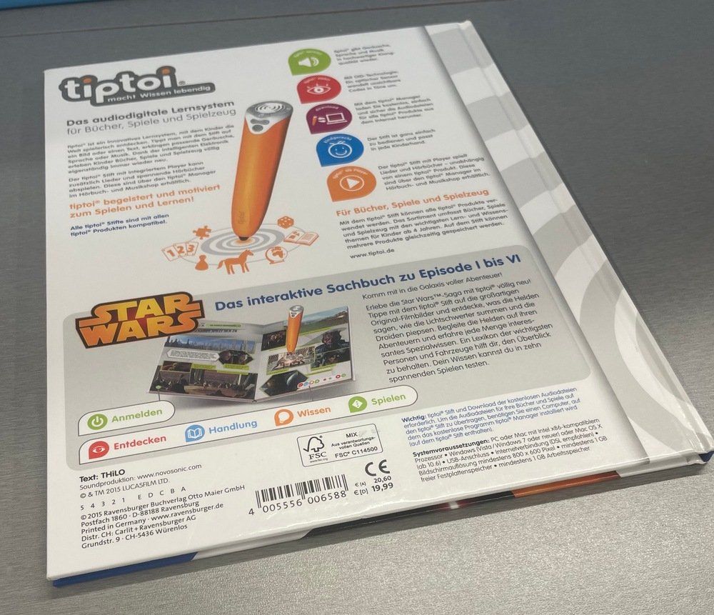 Tiptoi Giochi: TipToi Buch Star Wars Episode I - VI – Usato da Sirnach venduto da sagrotin 2