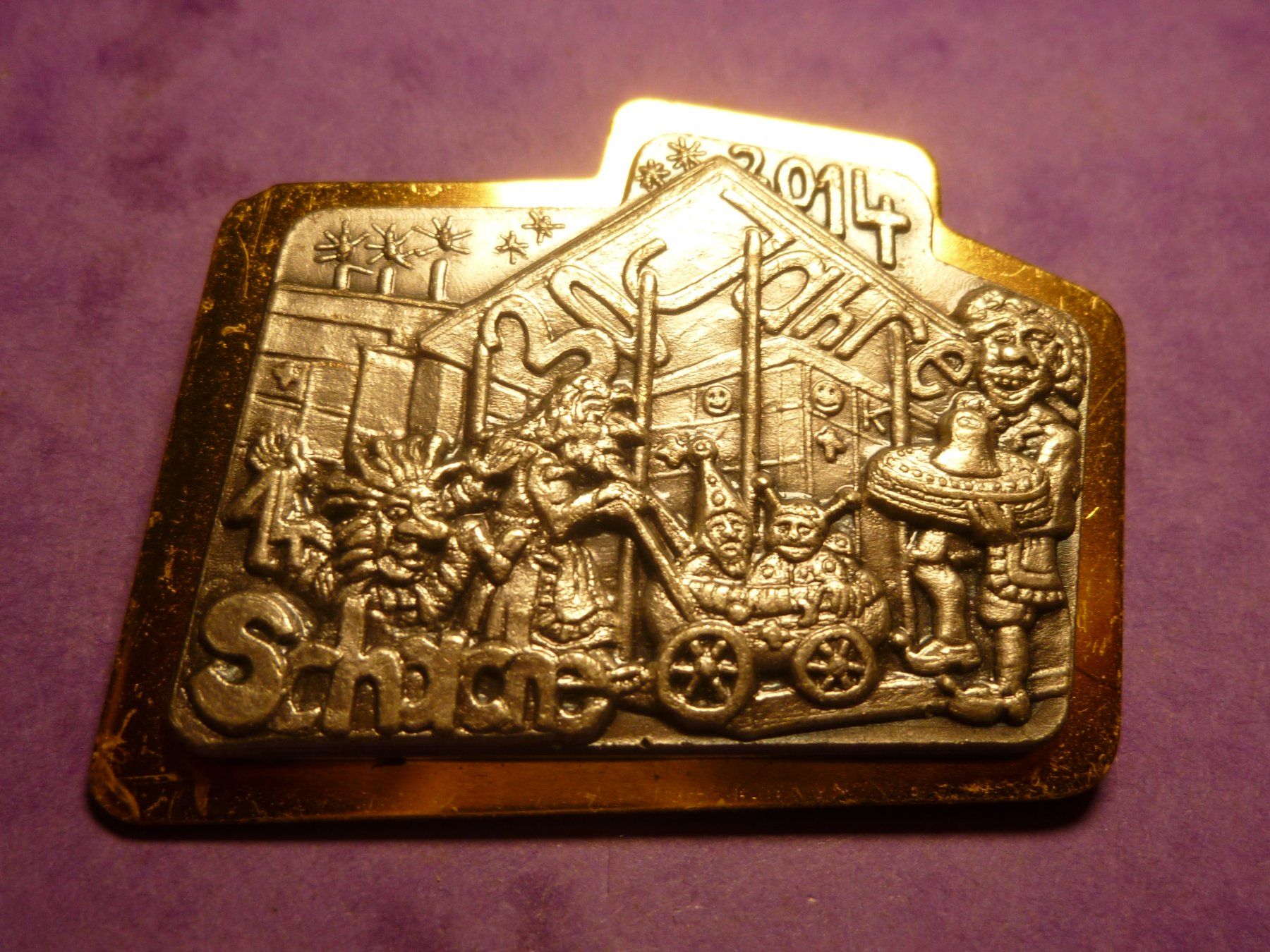 Plaketten & Abzeichen: SCHACHE 2014 GOLD – Gebraucht aus Ried (Muotathal) von Mandarin02