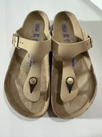 Sandales Birkenstock Gizeh beige pointure 37 neuf