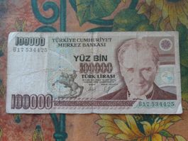 TURQUIE  100000   Billet