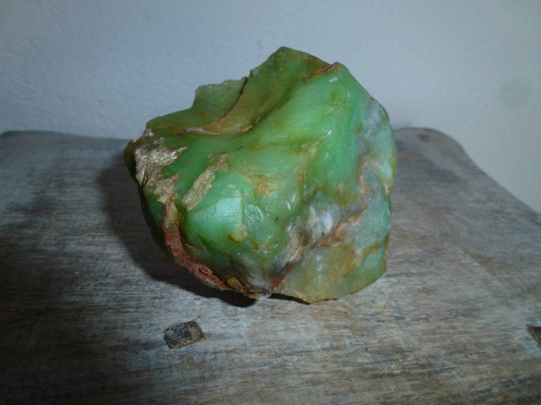 Pietre preziose: Roher Chrysopras Stein – Usato da Esslingen venduto da FetteSchnecke 4