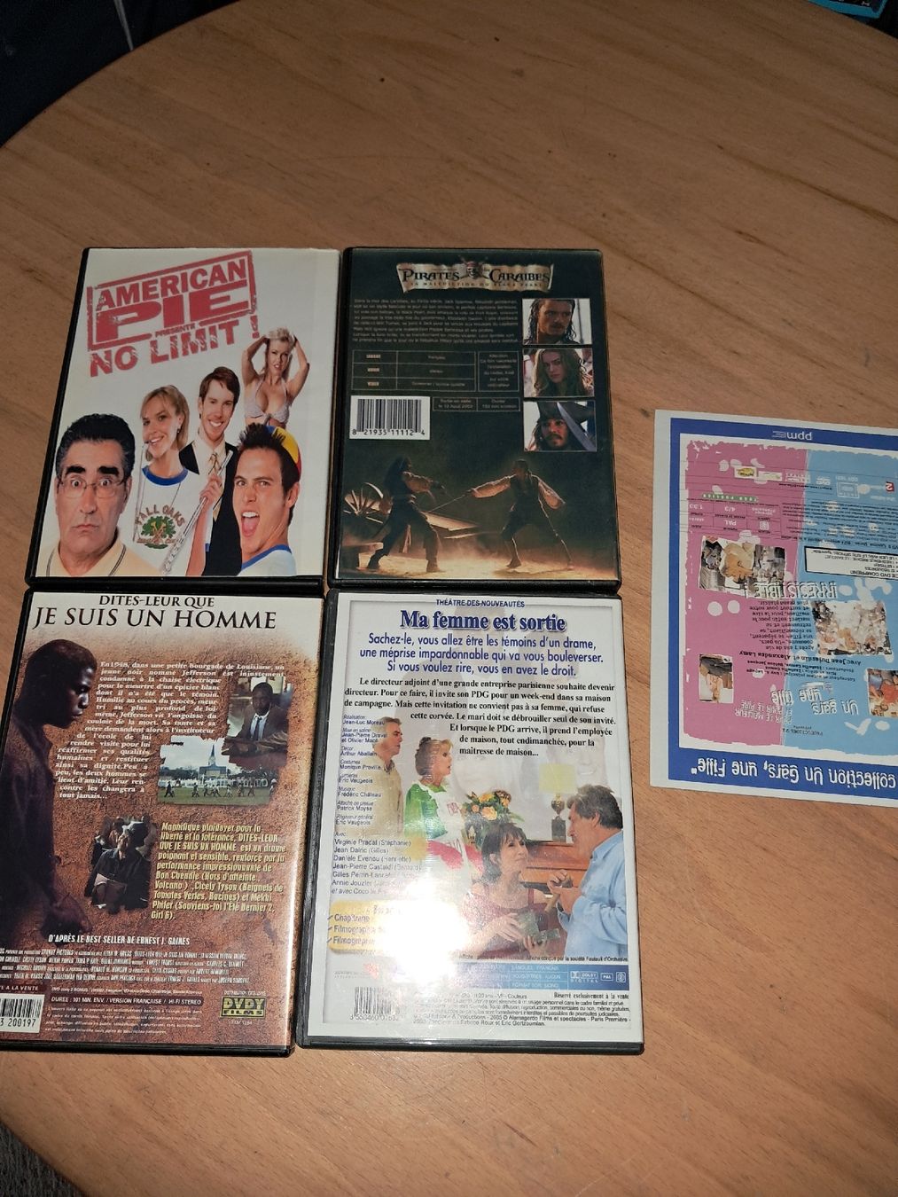 Tutti i DVDs: Lot de 5 divers dvd – Usato da Le locle venduto da juliensaran 2