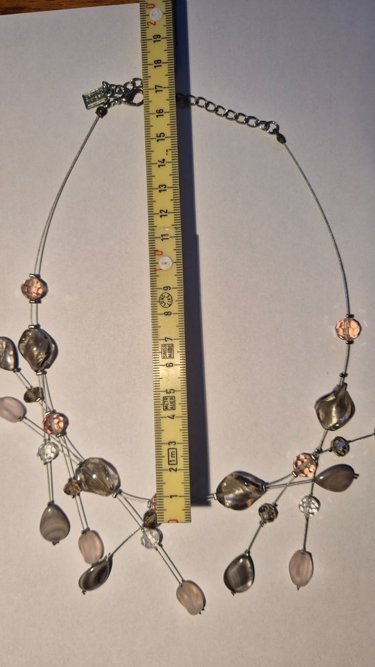 Catenine: Collier en perles de verre – Usato da Bellevue venduto da tall09 4