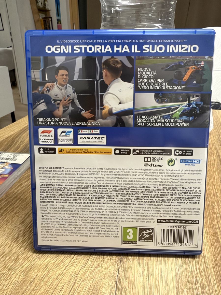 Giochi: F1 2021 für PS5 – Usato da Kirchberg BE venduto da MauEspo 2