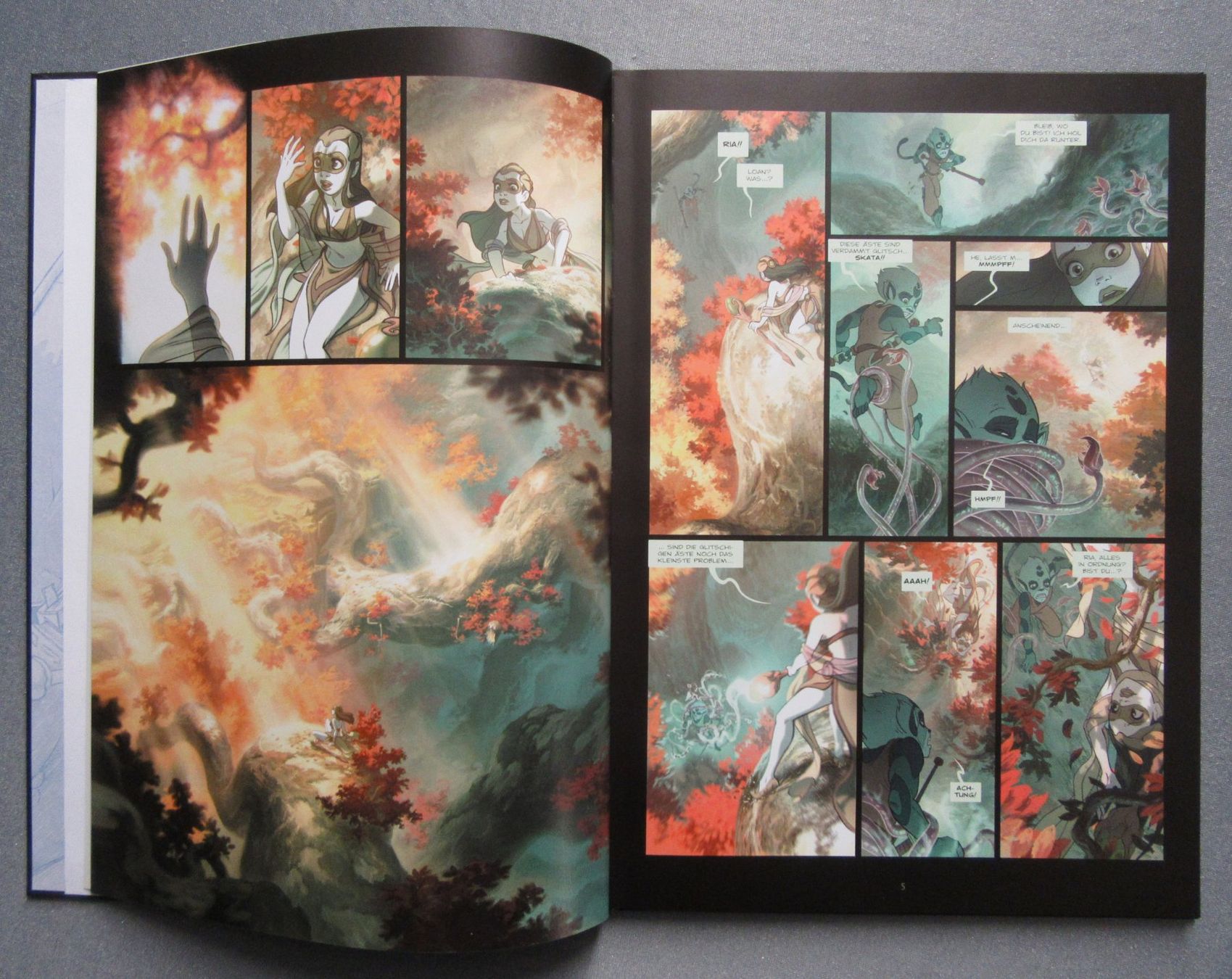 Fumetti: Ria - Lichtklan Chroniken - Buch 2 - Die Macht des Siegels – Usato da Auenstein venduto da Padabimbim 2