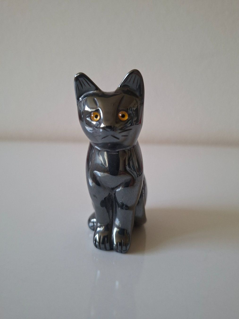 Figurines: Katze aus Hämatit / Blutstein – D'occasion à Zürich par Daniel517 1