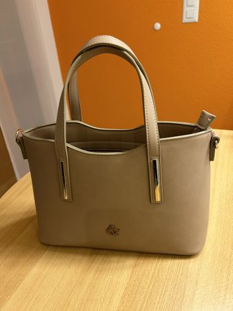 Beige Tasche