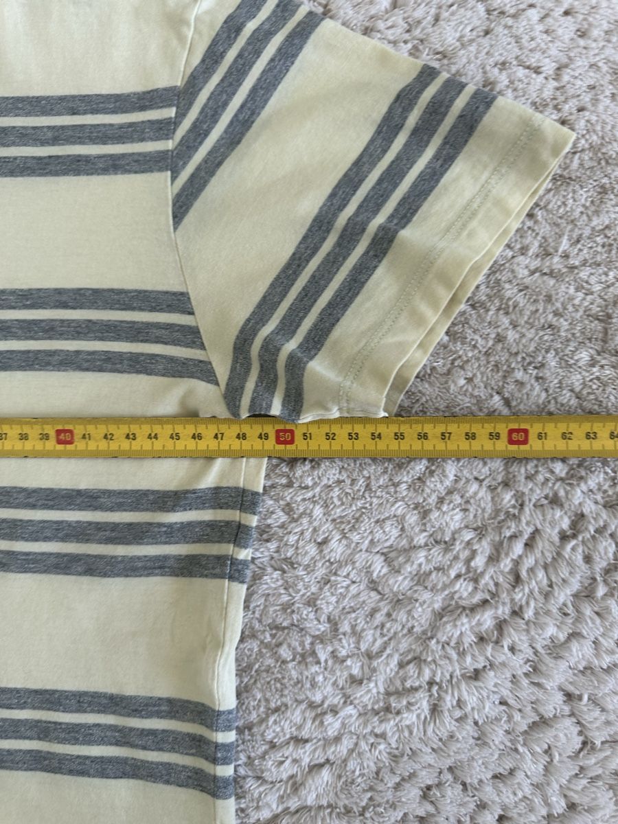 Lacoste T-Shirts: T-shirt Lacoste jaune rayé gris - Taille 4/M – Neu (gemäss Beschreibung) aus Neuchâtel von aliceguins 3