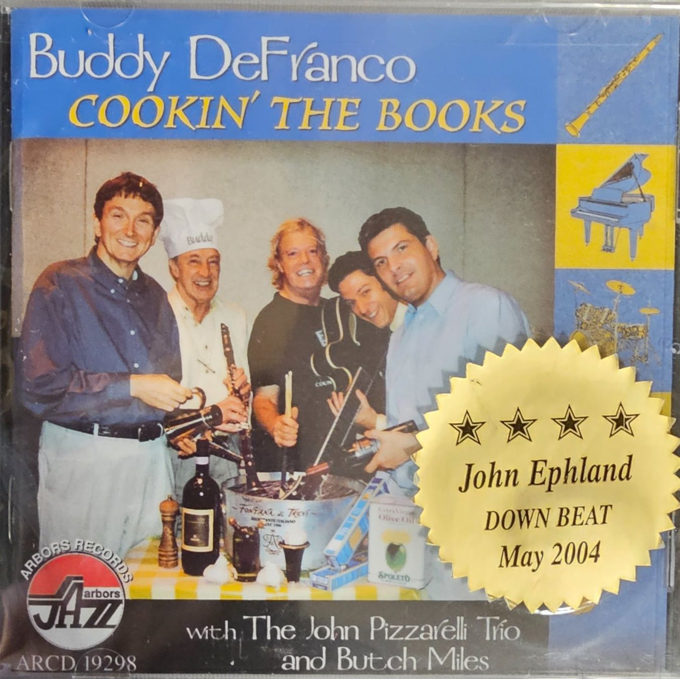 CD: Buddy DeFranco - Cookin' The Books – Nuovo e nell'imballaggio originale da Wahlen b. Laufen venduto da Cg10