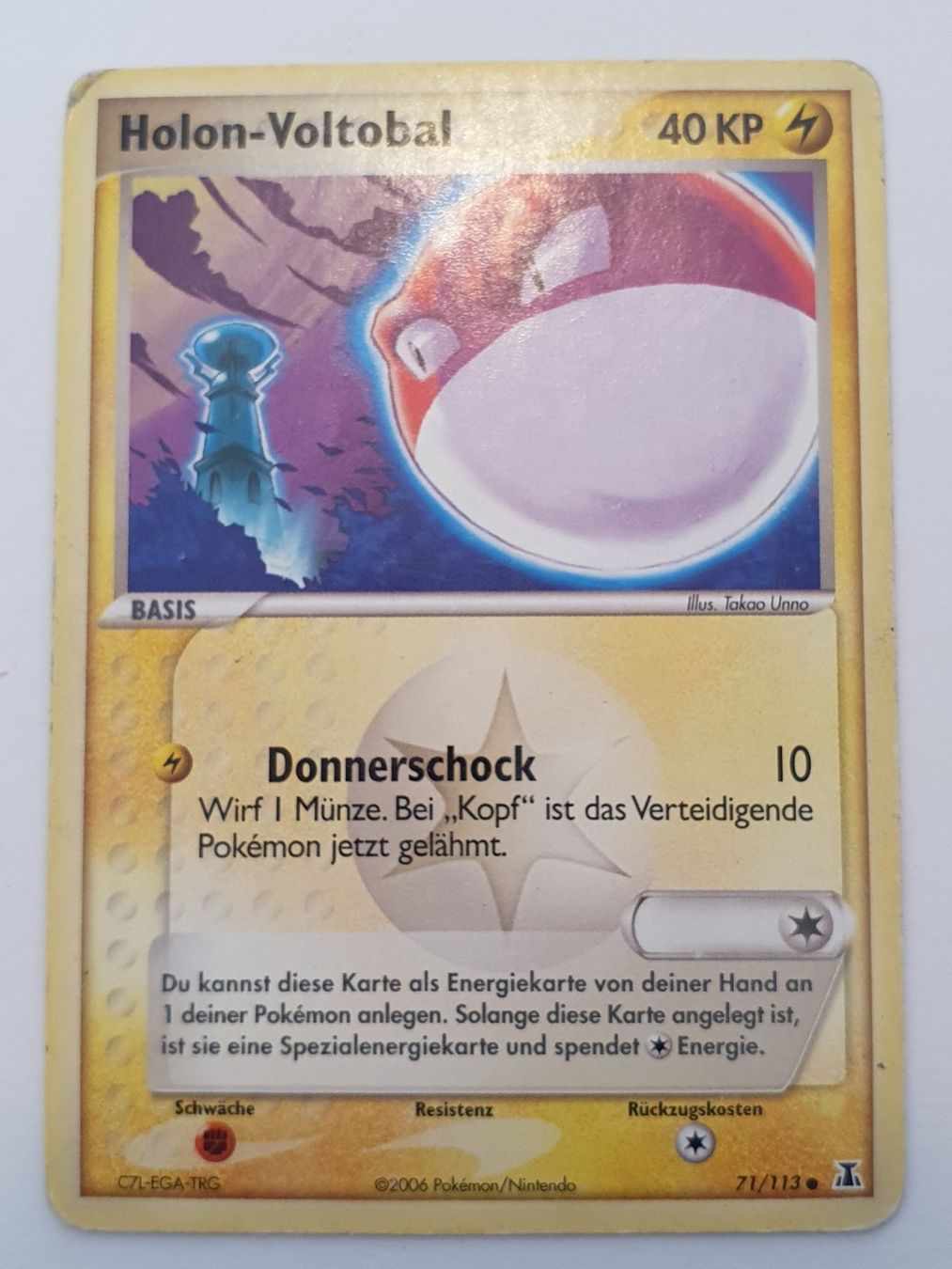 Pokémon Sammelbilder & Trading cards: Holon-Voltobal / 2006 Pokémon – Gebraucht aus Oberdorf BL von BaldenEagle