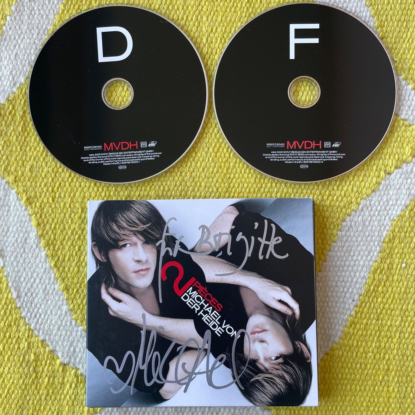 CD: MICHAEL VON DER HEIDE-2CD MIT UNTERSCHRIFT 2PIECES (DIGIPACK – Usato da Rorschacherberg venduto da CD-Roli