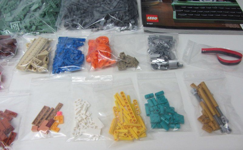 Lego Kit di costruzioni: LEGO IDEAS 21327 " Typewriter " – Usato da Kreuzlingen venduto da heinrich7h 8
