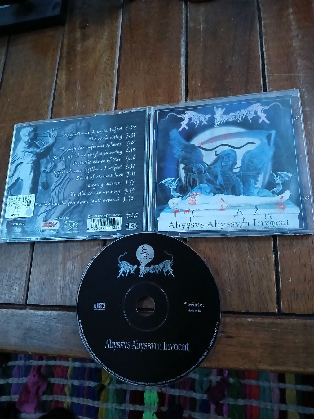 CD: art inferno - abyssvs... – Usato da St-Cergue venduto da VeganWarrior