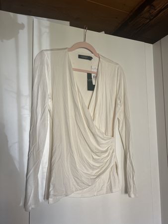 Neu, Wickelbluse, Ralph Lauren, Grösse M