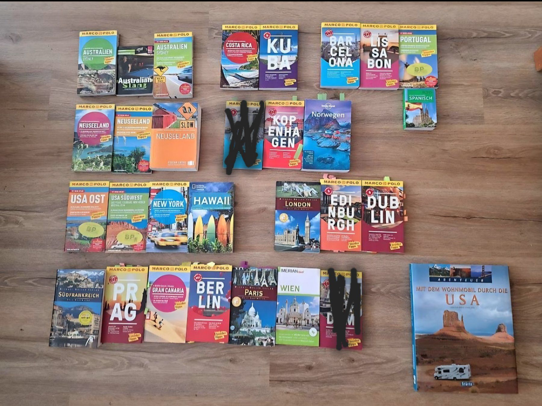 Bücher: Diverse Reiseführer pro Stk. 1.- – Gebraucht aus Uhwiesen von Marthalen02