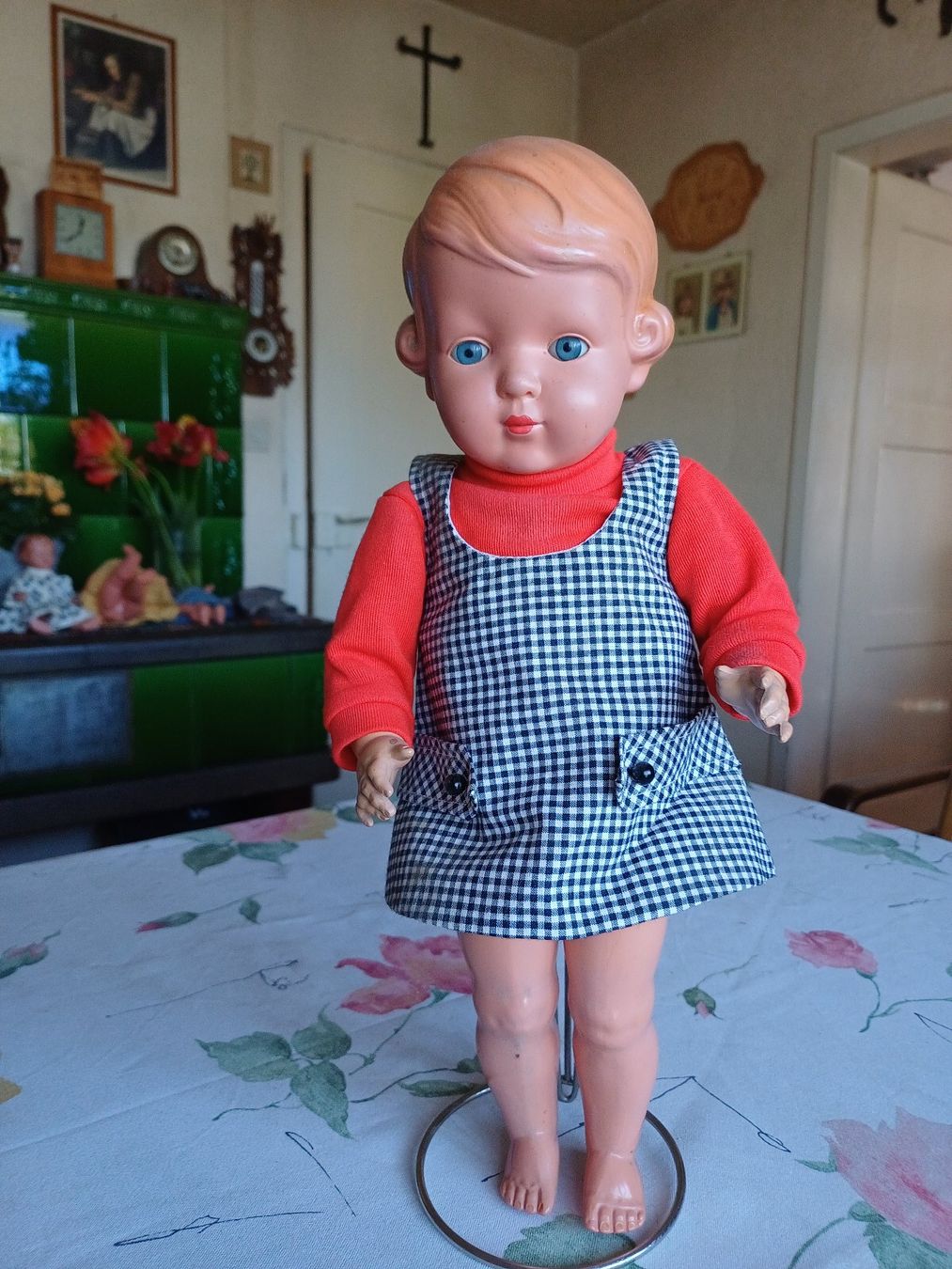 Bambole: Schildkröt Puppe mit Kleid Grösse 35 cm – Usato da Untersiggenthal venduto da sch_k8s2