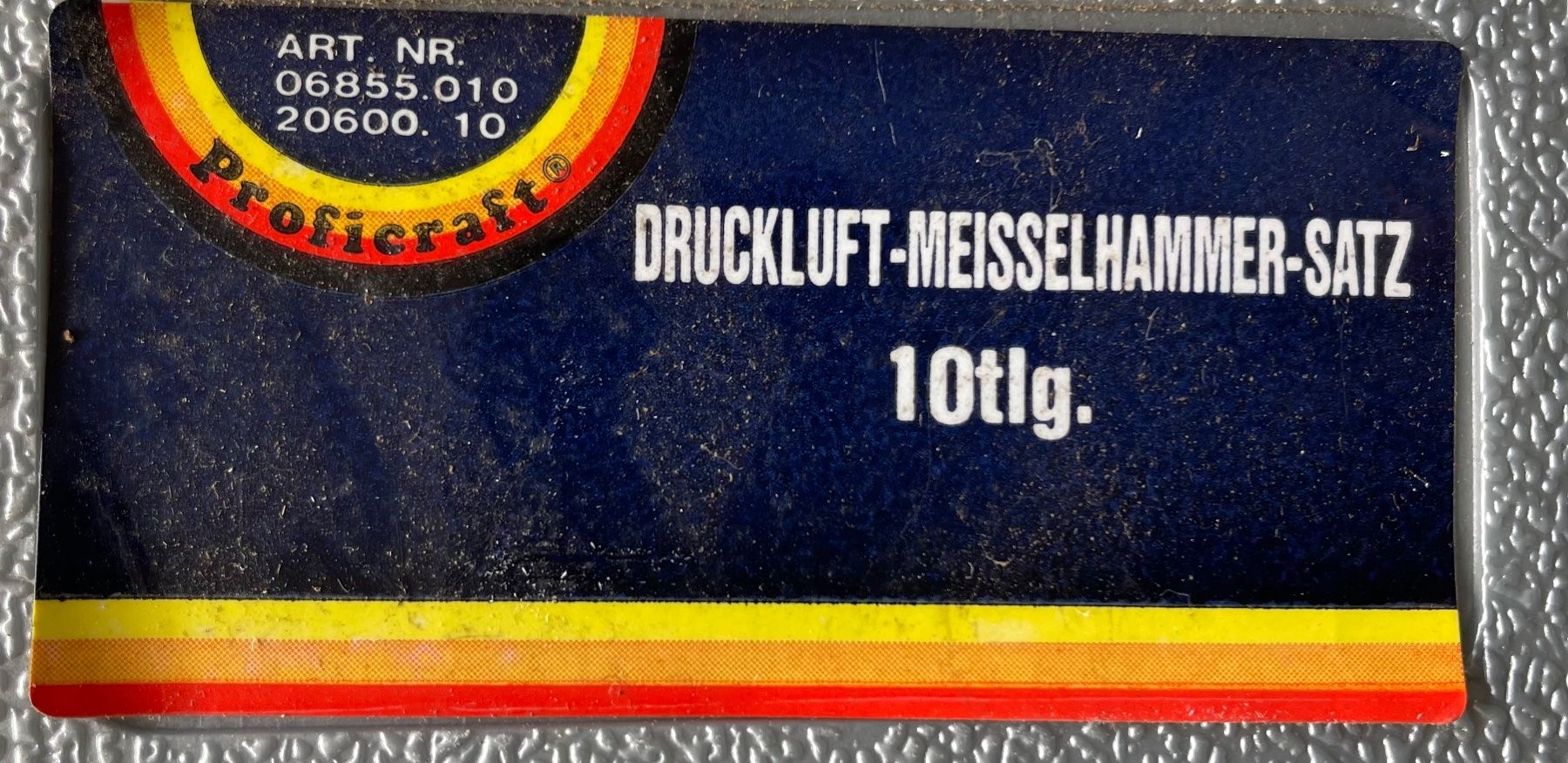 Tutti gli attrezzi: Druckluft-Meisselhammer-Satz – Usato da Waldstatt venduto da Cremschnitte 2