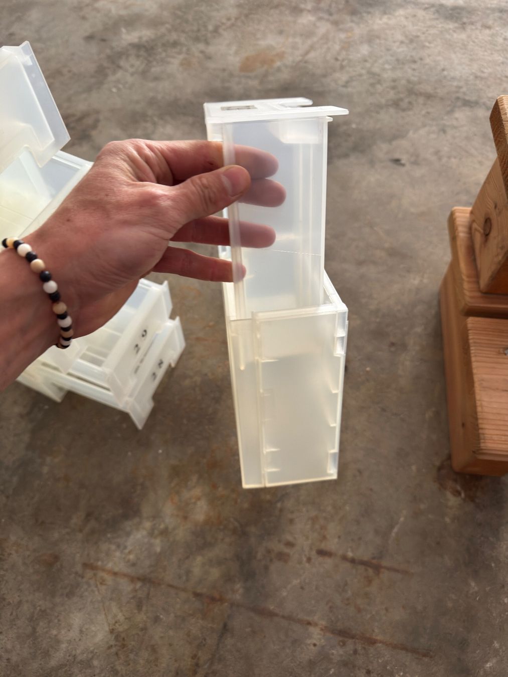 Contenitori & Simili: 35x  Transparente Schubladenbox materialkiste Organizer – Usato da Abtwil SG venduto da SHost 3