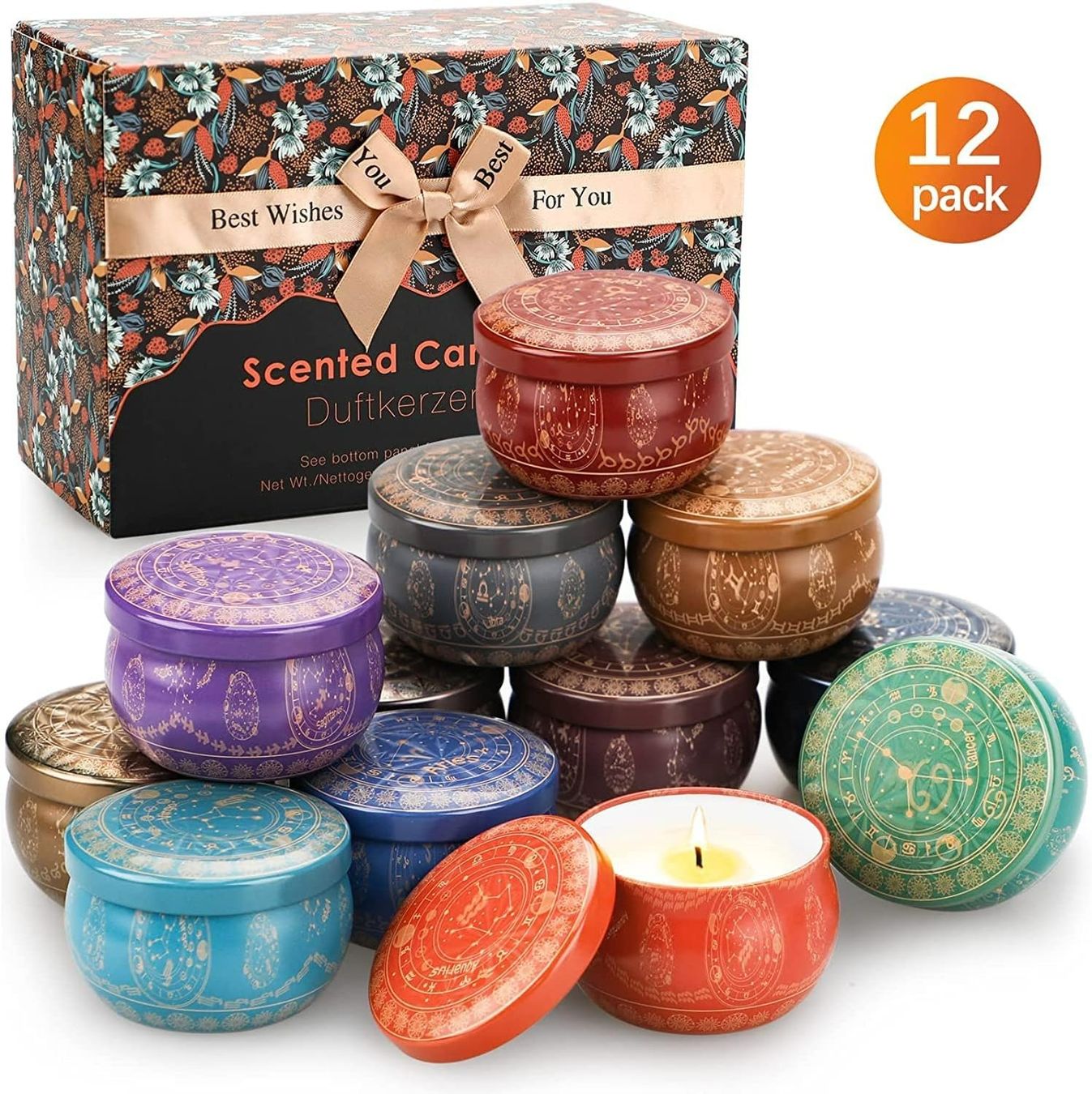 Candele: 12 Stück Duftkerzen Set – Nuovo e nell'imballaggio originale da Nuglar venduto da SaleRitter 1
