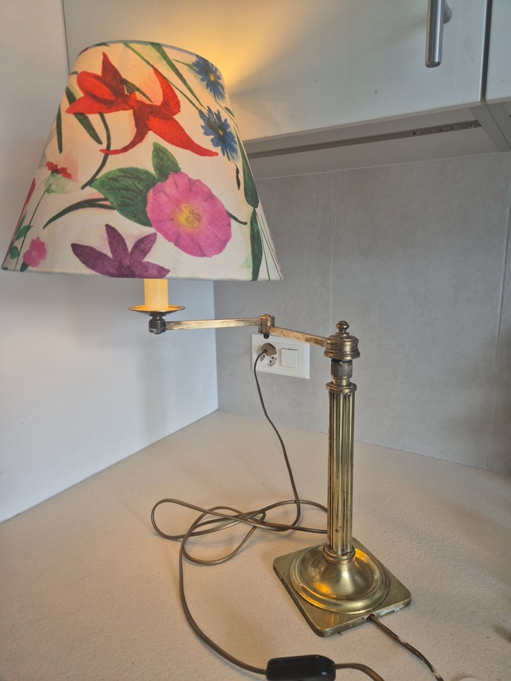Lampen: Lampe de table laiton articulée ancienne – Gebraucht aus Fribourg von tameab 3