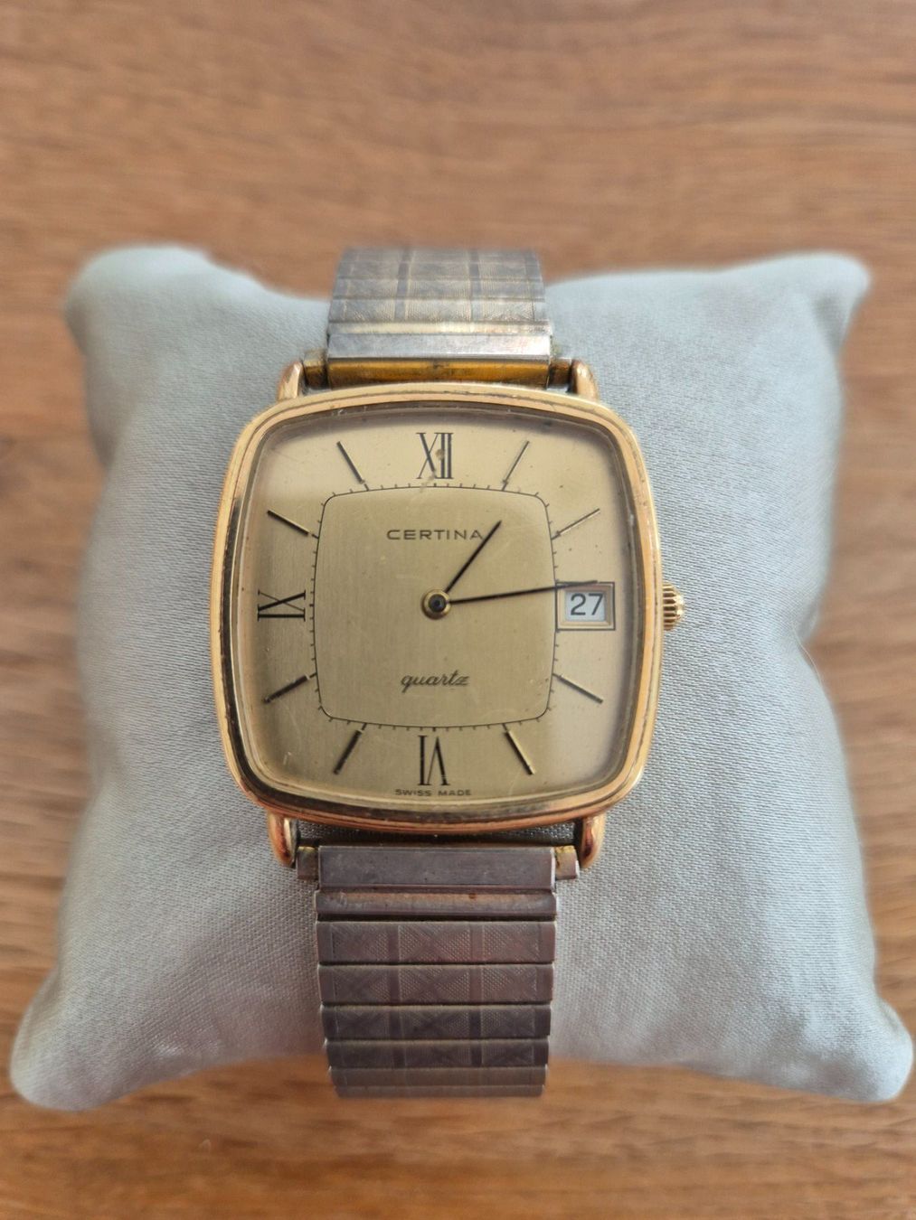 Certina Orologi: Certina Armbanduhr, gold & silbern – Usato da St. Erhard venduto da Saskia0
