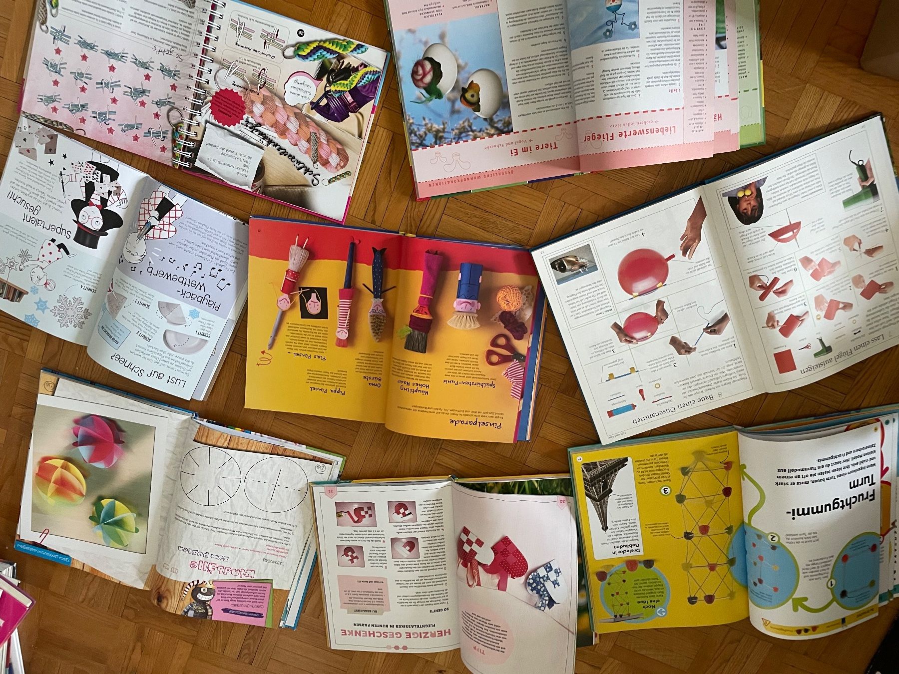 Livres: Verschiedene Bastelbuch – D'occasion à Uster par bek_v2ct 3