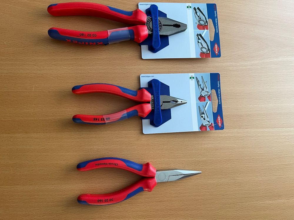 Wera 9880 Schaumstoffeinlage Für KNIPEX Zangen Set 1, Leer Schwarz/grau