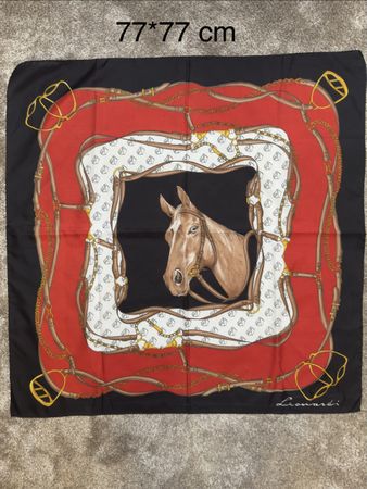 Foulard vintage Leonardi – 77 x 77 cm