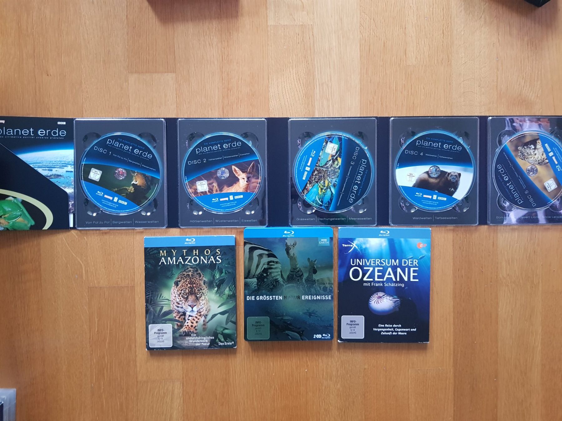 Alle DVDs: Blu-ray-Disc-sammlung Unsere Erde – Neu (gemäss Beschreibung) aus Thalwil von SebastianH01 1