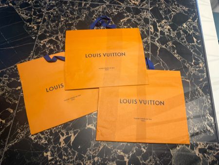 Louis vuitton mittlere grösse 3x Papiertragetasche