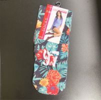 Socken Damen LILLY ANNE floral Grösse one size neu
