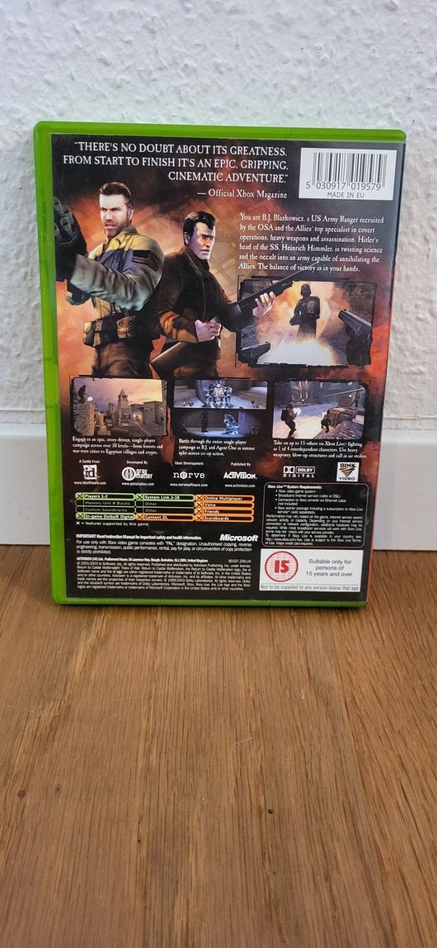 Microsoft Giochi: Xbox - Return to Castle Wolfenstein Tides of War – Usato da Münsingen venduto da DigitaleSpielecke 1